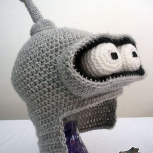 Bender hat crochet, handmade
